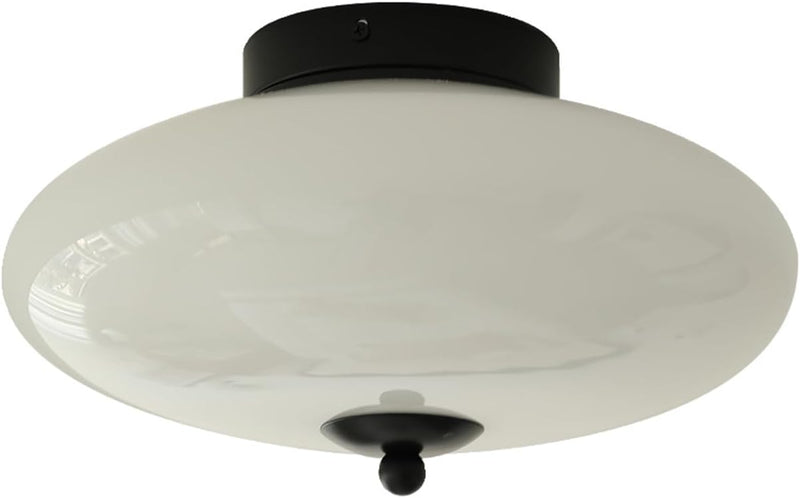 Modern Recessed Ceiling Light with Glass Metal Base