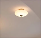 Modern Recessed Ceiling Light with Glass Metal Base