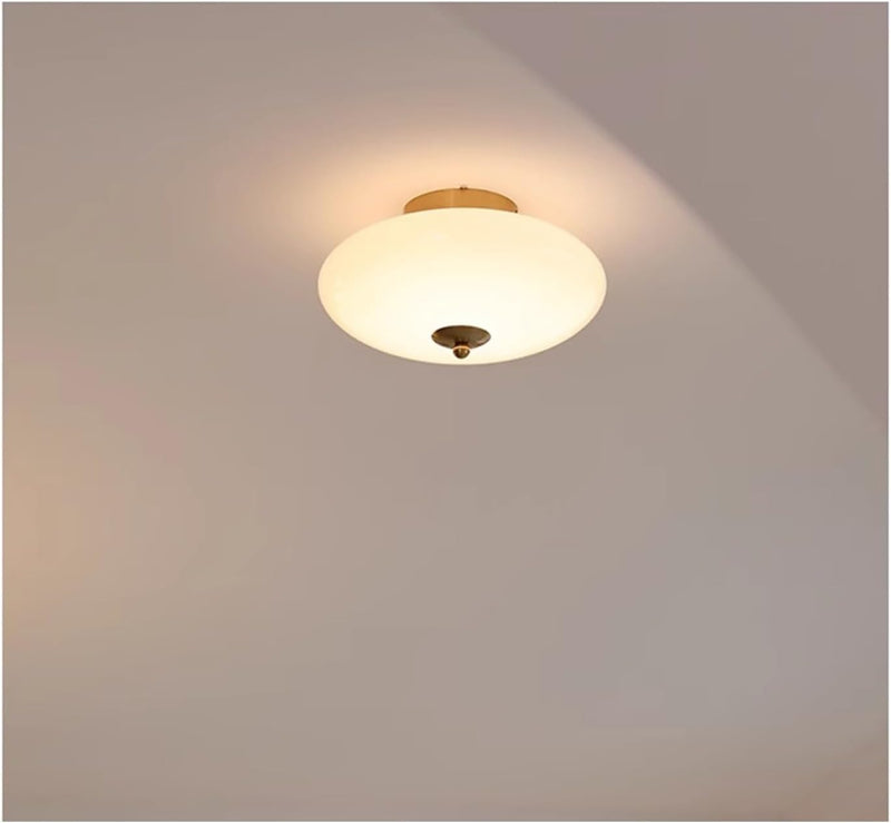 Modern Recessed Ceiling Light with Glass Metal Base