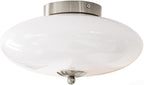 Modern Recessed Ceiling Light with Glass Metal Base