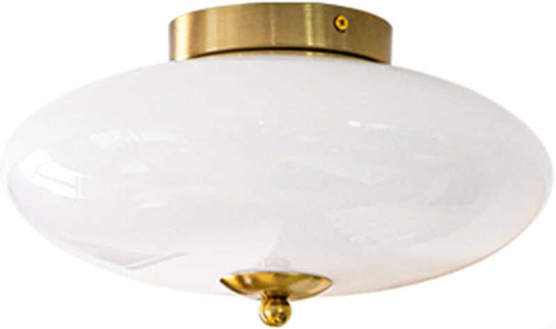 Modern Recessed Ceiling Light with Glass Metal Base