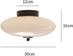 Modern Recessed Ceiling Light with Glass Metal Base