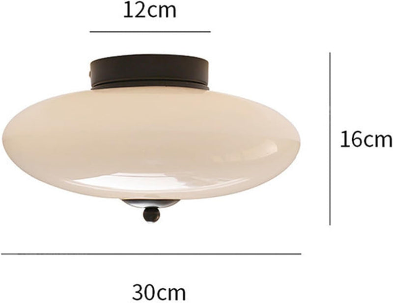 Modern Recessed Ceiling Light with Glass Metal Base