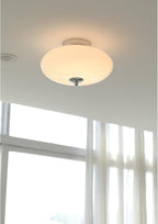 Modern Recessed Ceiling Light with Glass Metal Base
