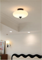 Modern Recessed Ceiling Light with Glass Metal Base