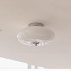 Modern Recessed Ceiling Light with Glass Metal Base