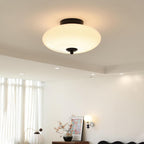 Modern Recessed Ceiling Light with Glass Metal Base