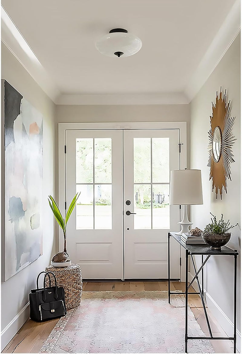 Modern Recessed Ceiling Light with Glass Metal Base
