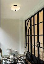 Modern Recessed Ceiling Light with Glass Metal Base