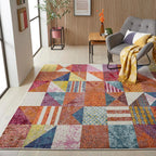 Modern Rug for Living Room Bedroom Kitchen Coloured