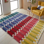 Modern Rug for Living Room Bedroom Kitchen Coloured