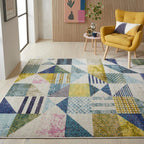 Modern Rug for Living Room Bedroom Kitchen Coloured