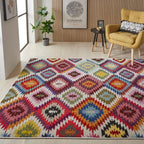 Modern Rug for Living Room Bedroom Kitchen Coloured