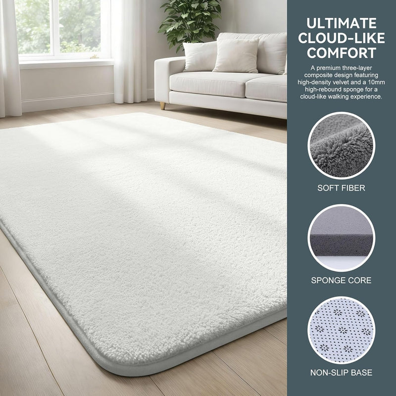 Modern Large Rugs Living Room Non-Slip Carpet