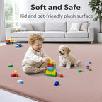 Modern Rugs Carpet Living Room Soft Shaggy Non-Slip
