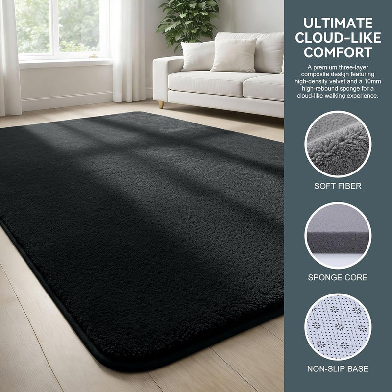 Modern Large Rugs Living Room Non-Slip Carpet