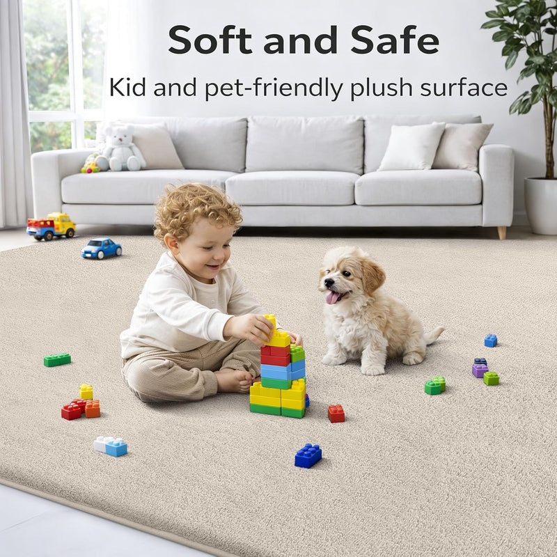 Modern Large Rugs Living Room Non-Slip Carpet