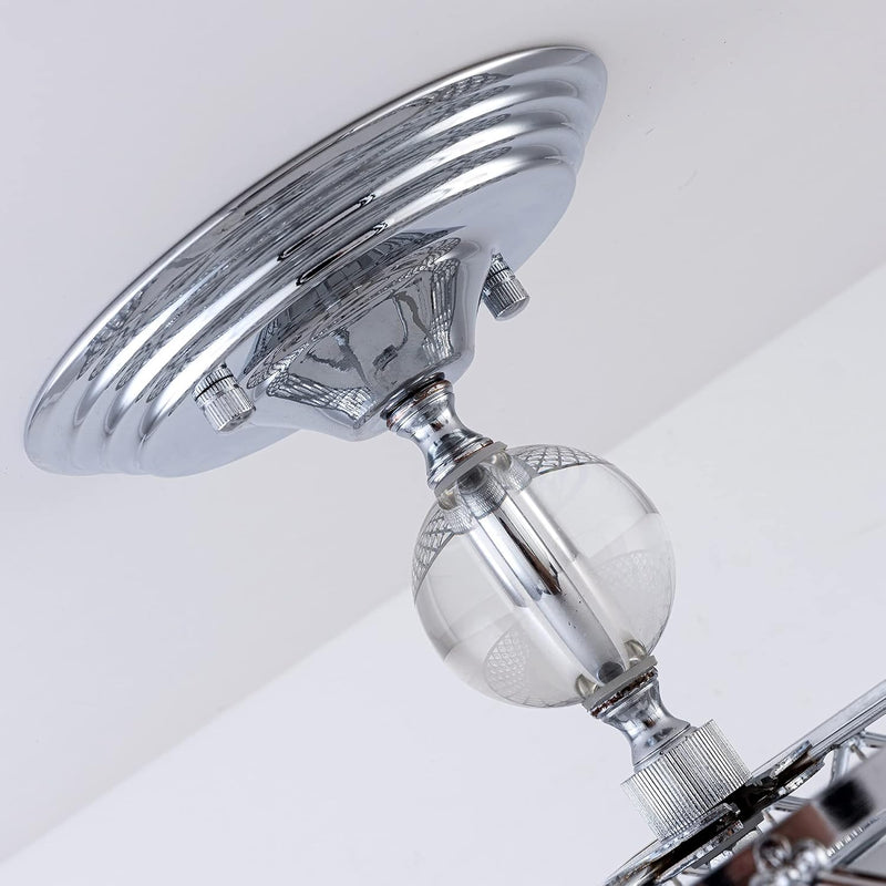 Modern Semi Flush Mount Ceiling Light 3 Lights