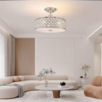 Modern Semi Flush Mount Ceiling Light 3 Lights