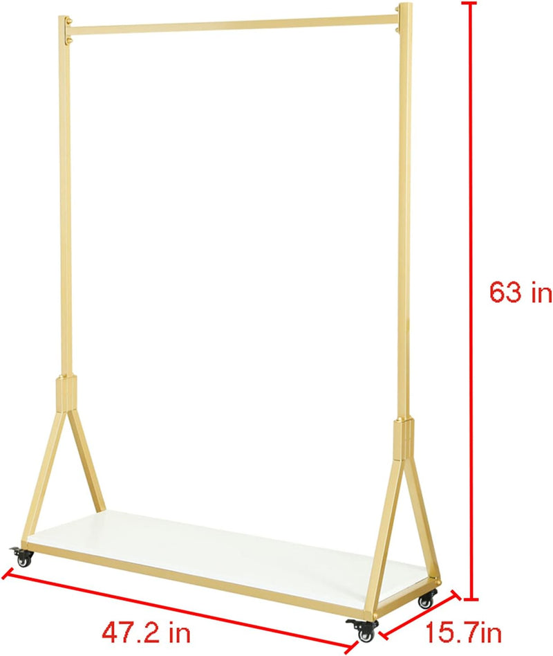 Modern Simple Heavy Duty Metal and Wood Rolling