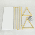 Modern Simple Heavy Duty Metal and Wood Rolling