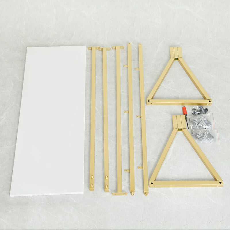 Modern Simple Heavy Duty Metal and Wood Rolling