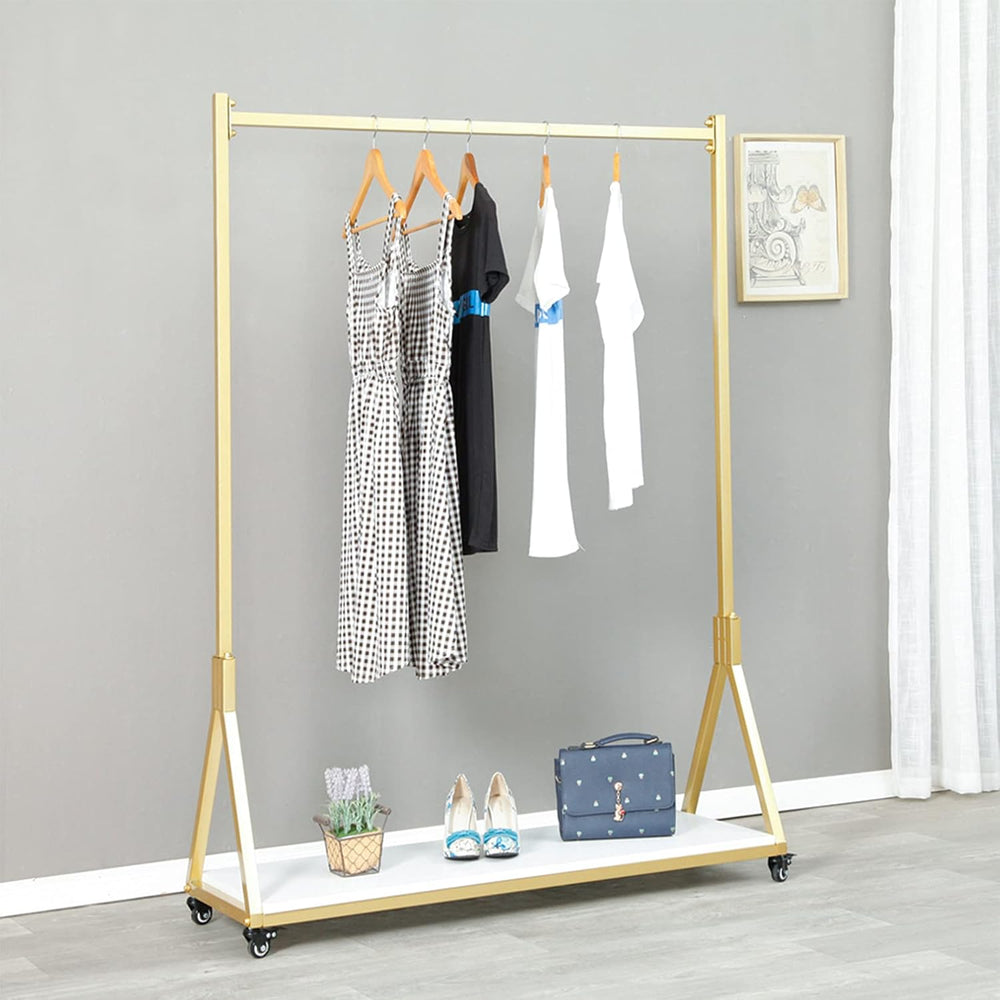 Modern Simple Heavy Duty Metal and Wood Rolling