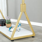 Modern Simple Heavy Duty Metal and Wood Rolling