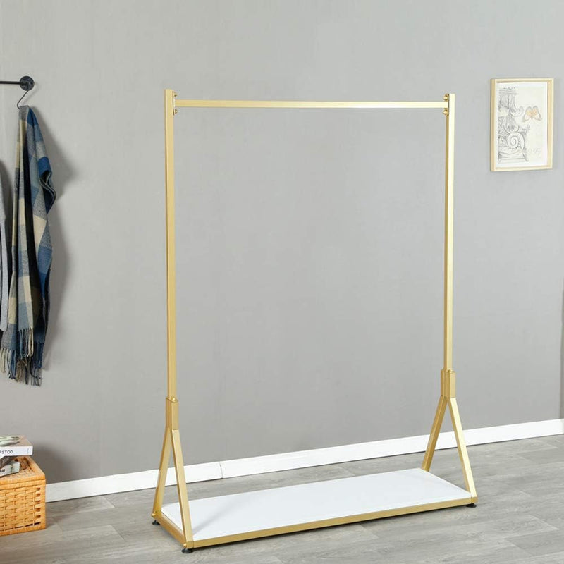 Modern Simple Heavy Duty Metal Rolling Garment Rack