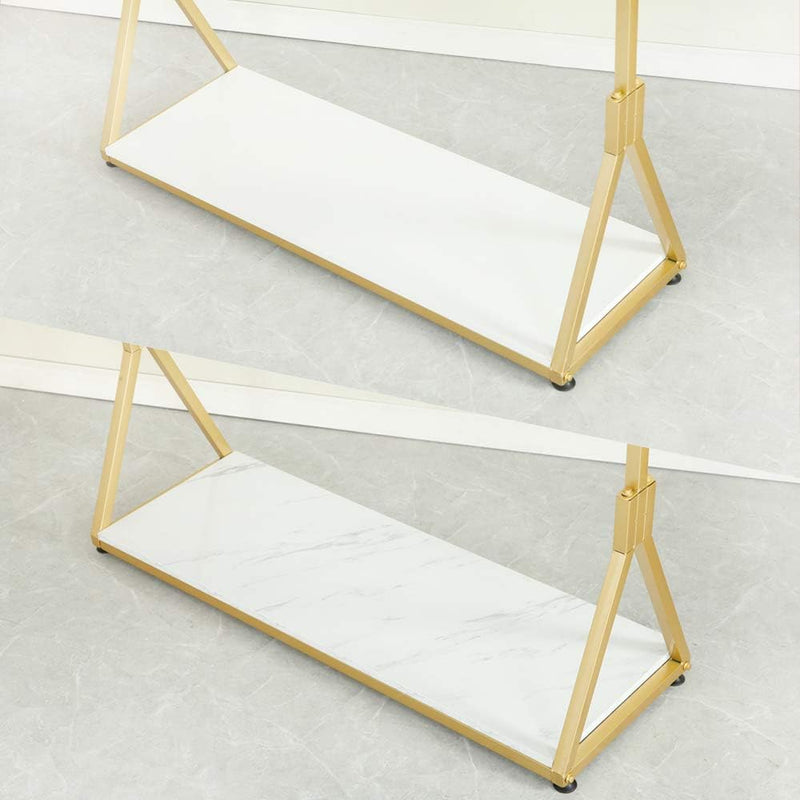 Modern Simple Heavy Duty Metal Rolling Garment Rack
