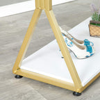 Modern Simple Heavy Duty Metal Rolling Garment Rack