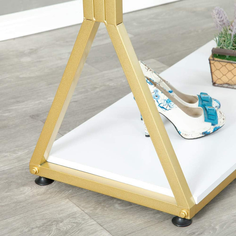 Modern Simple Heavy Duty Metal Rolling Garment Rack