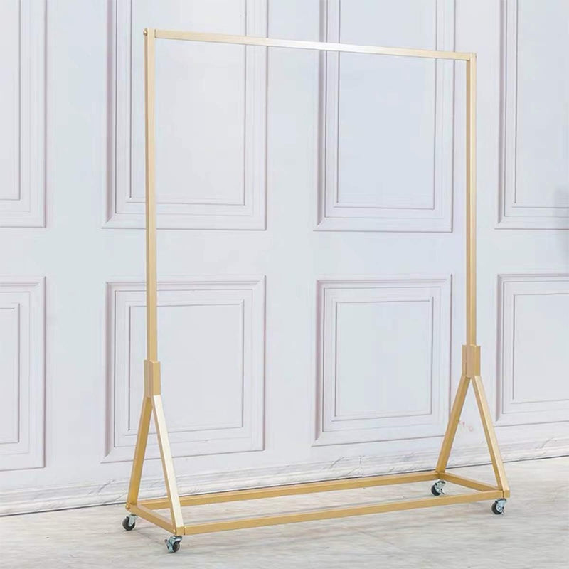 Modern Simple Heavy Duty Metal Rolling Garment Rack