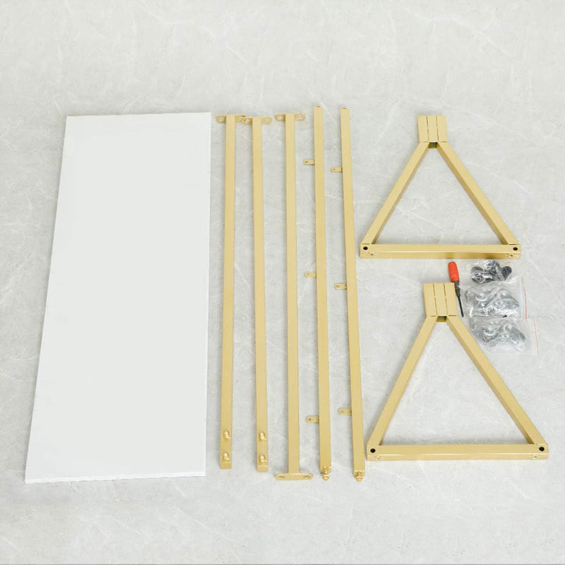 Modern Simple Heavy Duty Metal Rolling Garment Rack