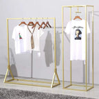 Modern Simple Heavy Duty Metal Rolling Garment Rack