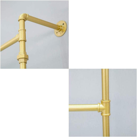 Modern Simple Industrial Metal Pipe Hanging Rods Clothing