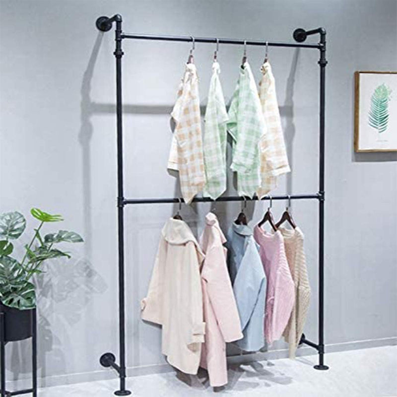 Modern Simple Industrial Metal Pipe Hanging Rods Clothing