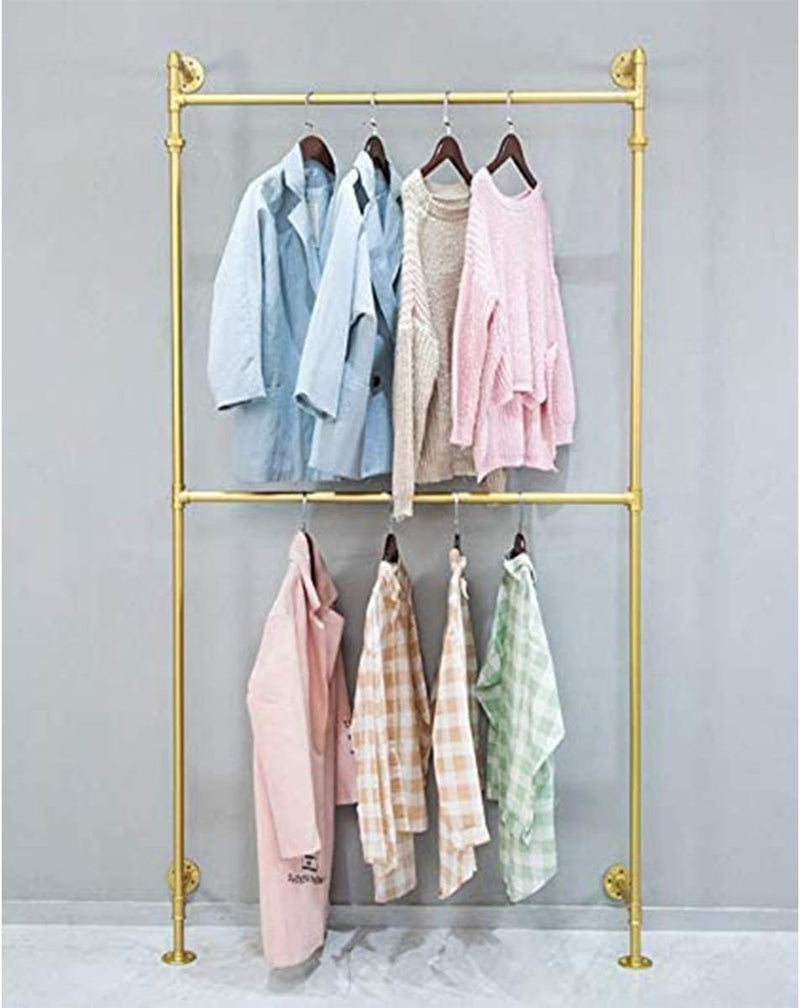 Modern Simple Industrial Metal Pipe Hanging Rods Clothing