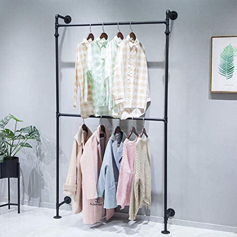 Modern Simple Industrial Metal Pipe Hanging Rods Clothing