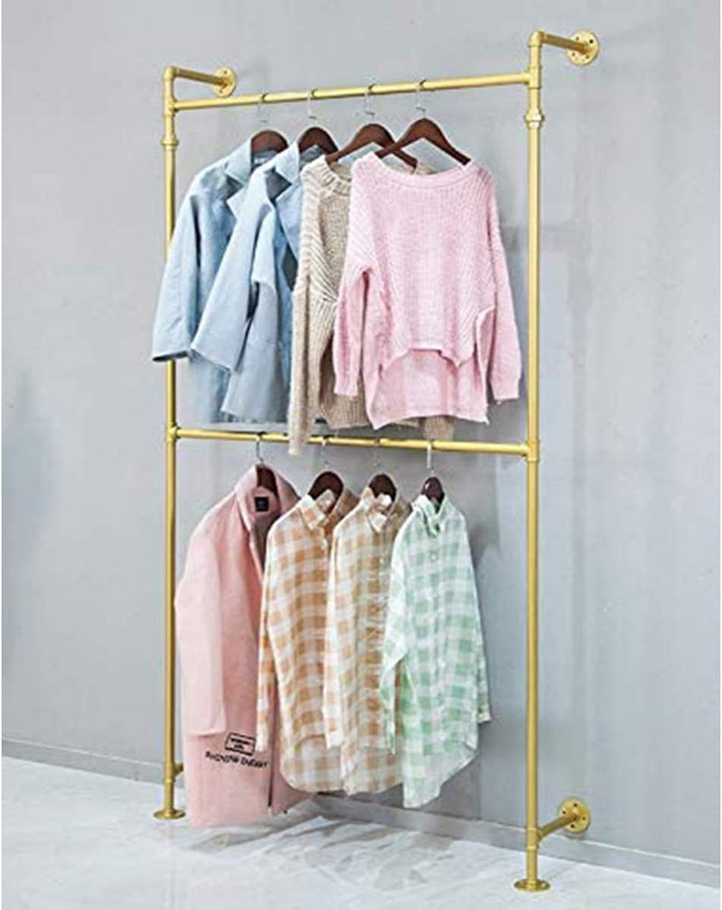 Modern Simple Industrial Metal Pipe Hanging Rods Clothing