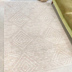Modern Soft Polyester Scandi Berber Lounge Living Room