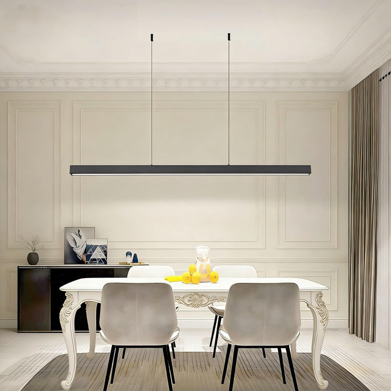 Modern Style Battery Operated Pendant Light Over Kitchen