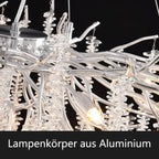 Modern Crystal Chandelier Lighting Round Chandeliers Lights G9