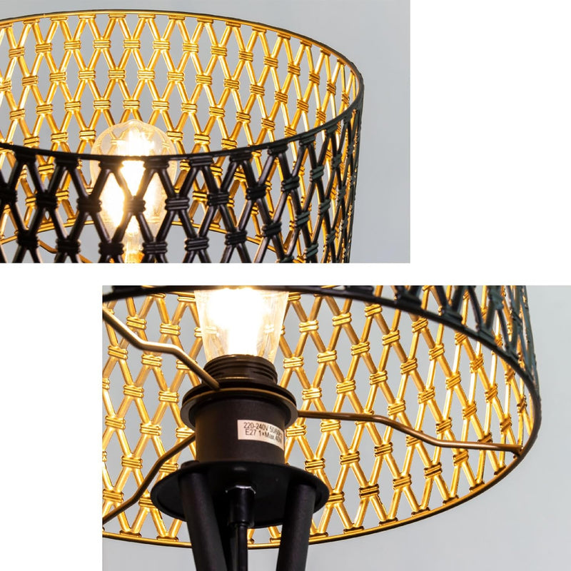 Modern Tripod Floor Lamp Decorative Shade Lamps