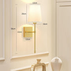 Moita Battery Operated Wall Lights Rechargeable Sconces Lamp (Set of 2)