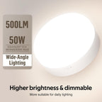 Moita Battery Operated Wall Lights Rechargeable Sconces Lamp (Set of 2)