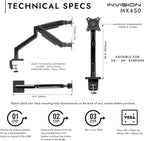 Monitor Arm Bracket Mount for 24-40 Inch Screens