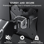 Monitor Arm Wall Mount for 13-42 Inch Screens