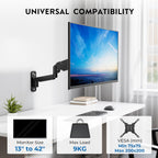 Monitor Arm Wall Mount for 13-42 Inch Screens