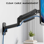 Monitor Arm Wall Mount for 13-42 Inch Screens